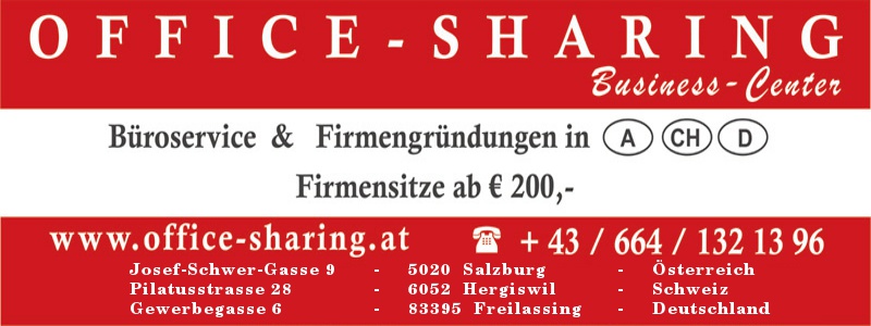 Office-Sharing in Salzburg